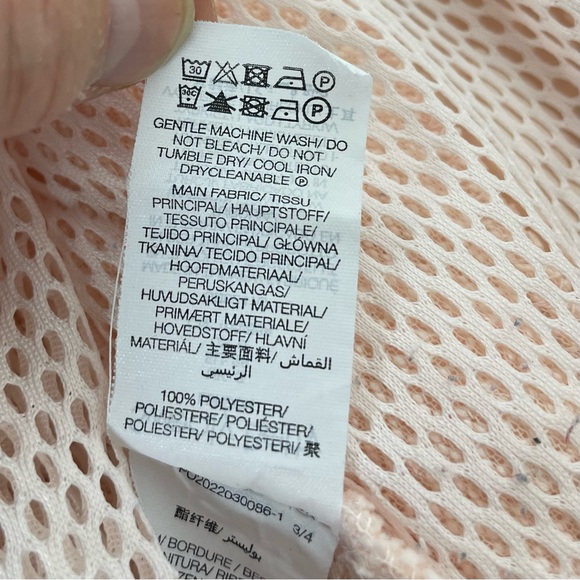 Sweaty Betty Women's Jacket Tulle Pink Soft Touch Pennine Full Zip Fleece Size 6 - Picture 9 of 11